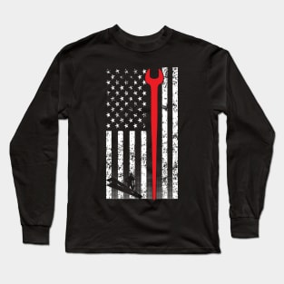 AMERICAN IRONWORKER Long Sleeve T-Shirt